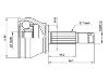 Juego de articulación, árbol de transmisión CV Joint Kit:46307617