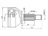 球笼修理包 CV Joint Kit:46307406