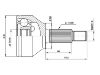 Jeu de joints, arbre de transmission CV Joint Kit:4106372