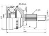 Jeu de joints, arbre de transmission CV Joint Kit:77 01 352 133