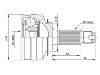 Juego de articulación, árbol de transmisión CV Joint Kit:44014-SAB-N21