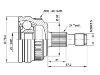 CV Joint Kit:A 168 370 22 72