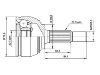 Jeu de joints, arbre de transmission CV Joint Kit:39211-AY625