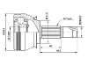 Gelenksatz, Antriebswelle CV Joint Kit:51704100