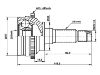 Jeu de joints, arbre de transmission CV Joint Kit:FA58-22-510B