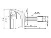 Jeu de joints, arbre de transmission CV Joint Kit:46307366