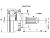 Jeu de joints, arbre de transmission CV Joint Kit:5232897