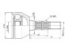 Jeu de joints, arbre de transmission CV Joint Kit:1603273