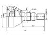 Jeu de joints, arbre de transmission CV Joint Kit:1603275