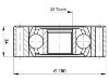 球笼修理包 CV Joint Kit:211 501 331B