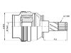 Jeu de joints, arbre de transmission CV Joint Kit:374013