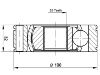 Jeu de joints, arbre de transmission CV Joint Kit:46307103