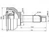 Jeu de joints, arbre de transmission CV Joint Kit:460 330 09 35