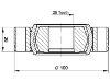 ремкомплект граната CV Joint Kit:90297727