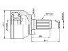 ремкомплект граната CV Joint Kit:TDJ100590