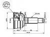 ремкомплект граната CV Joint Kit:43470-87F96