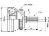 ремкомплект граната CV Joint Kit:77 01 469 965