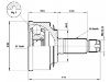 ремкомплект граната CV Joint Kit:44014-SCA-E01