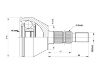 Juego de articulación, árbol de transmisión CV Joint Kit:1603270