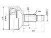 Gelenksatz, Antriebswelle CV Joint Kit:3348K