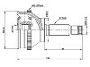 Jeu de joints, arbre de transmission CV Joint Kit:49500-26561