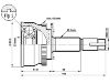 Gelenksatz, Antriebswelle CV Joint Kit:39100-5M810