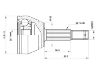 球笼修理包 CV Joint Kit:3402K