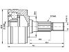 Gelenksatz, Antriebswelle CV Joint Kit:A638 334 05 34