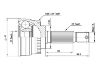 Jeu de joints, arbre de transmission CV Joint Kit:49508-29H00