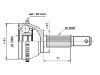 Jeu de joints, arbre de transmission CV Joint Kit:4 602 016