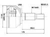 Jeu de joints, arbre de transmission CV Joint Kit:7L6 498 099 A