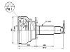 Jeu de joints, arbre de transmission CV Joint Kit:KK38-82-2510