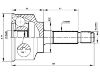 Juego de articulación, árbol de transmisión CV Joint Kit:44305-SAA-000