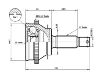 CV Joint Kit:49501-3A210