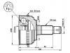 Gelenksatz, Antriebswelle CV Joint Kit:44014-SD5-A51