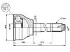 Gelenksatz, Antriebswelle CV Joint Kit:8-97200-102-0