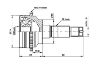 Gelenksatz, Antriebswelle CV Joint Kit:FD55-22-610
