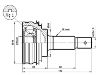 ремкомплект граната CV Joint Kit:43420-32211