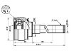 Jeu de joints, arbre de transmission CV Joint Kit:43410-87608